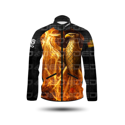 DED Eagle on Fire Windbreaker