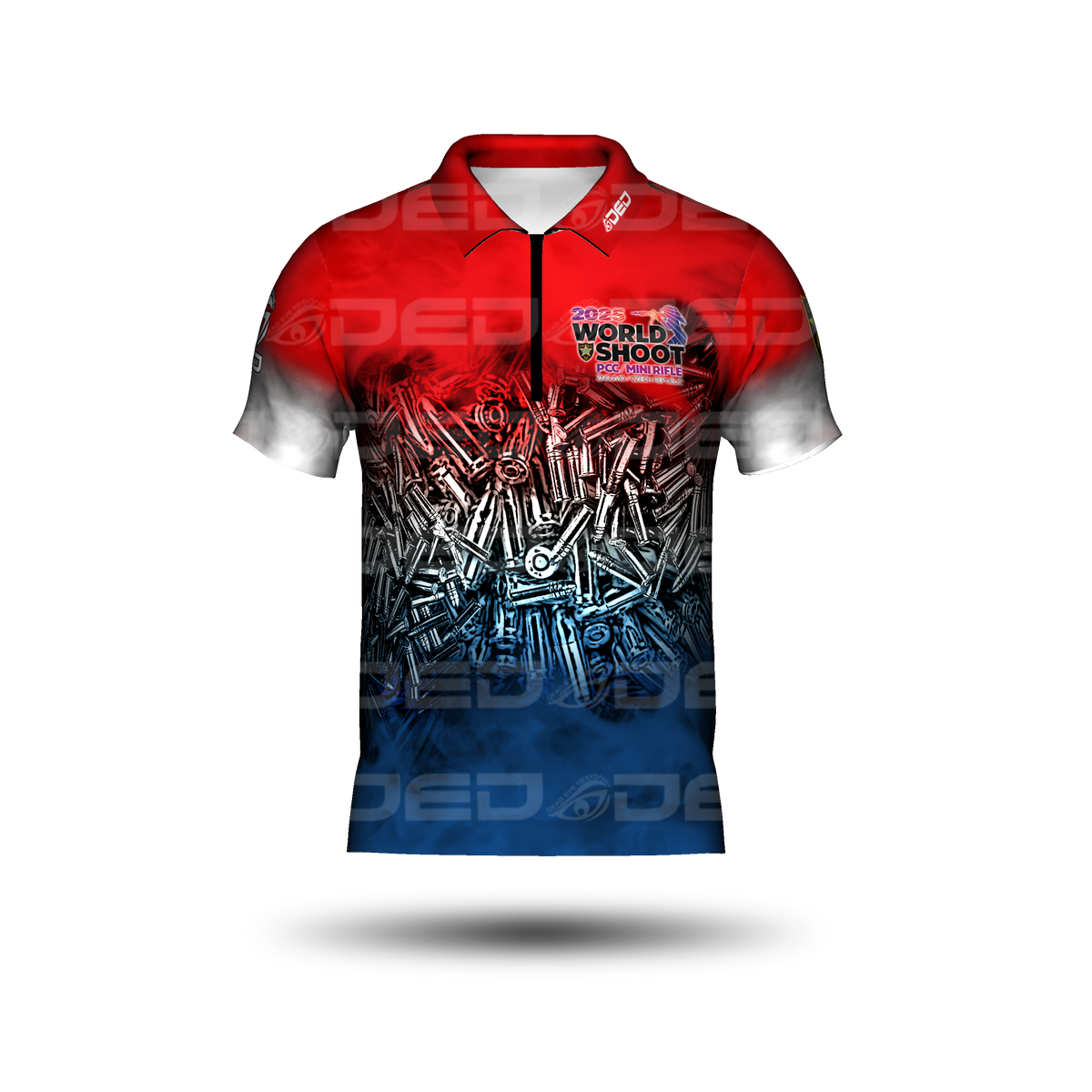 DED PCC World Shoot Mini Rifle Black Classic Jersey V1