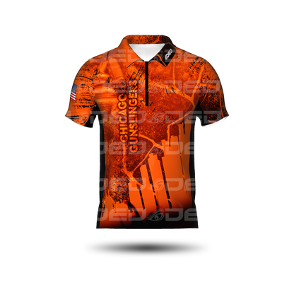 Chicago Gunslingers Orange Classic Jersey