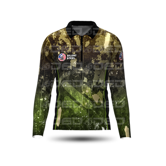 Silent Steel USA Olive Drab and Khaki Trim Classic Jersey