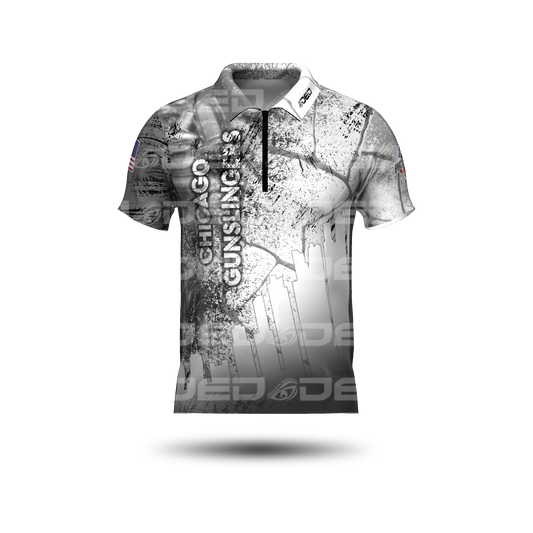 Chicago Gunslinger Grey Open Jersey