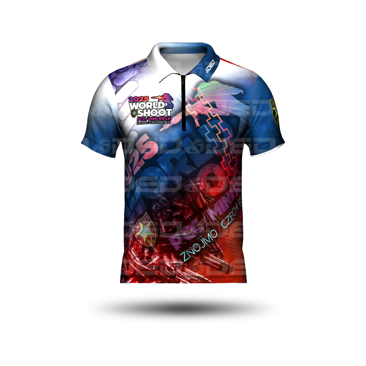 DED PCC World Shoot Mini Rifle Black Classic Jersey V3