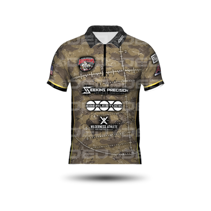 Not Right Shooters Collared Open Jersey