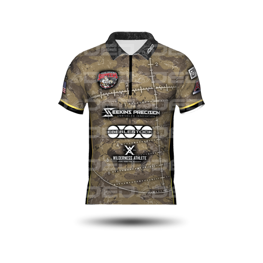 Not Right Shooters Collared Open Jersey