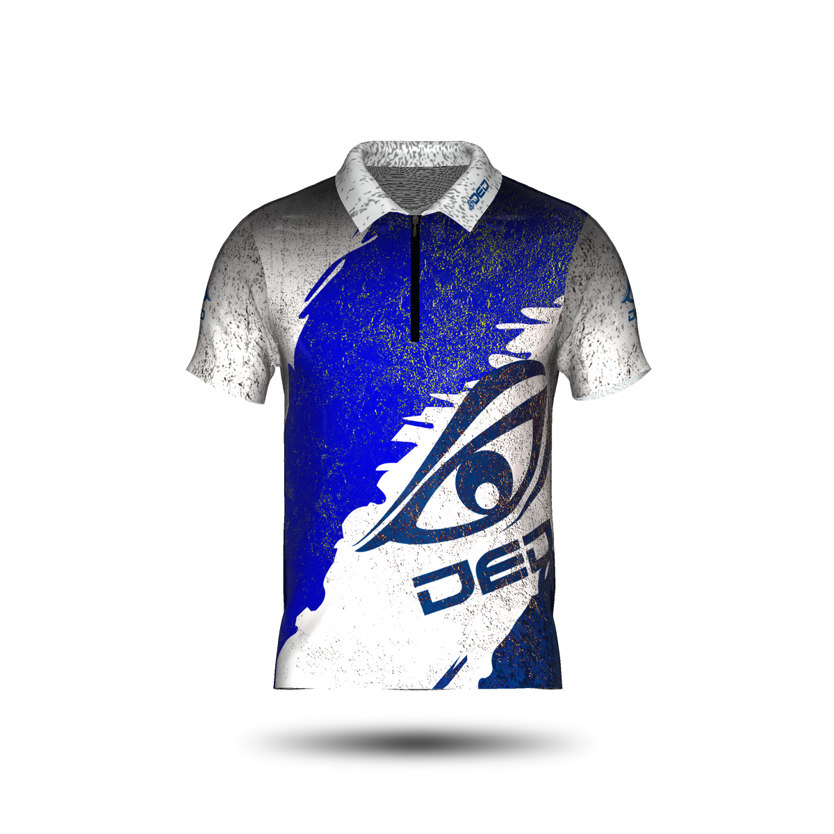 DED White Blue Eye Classic Jersey