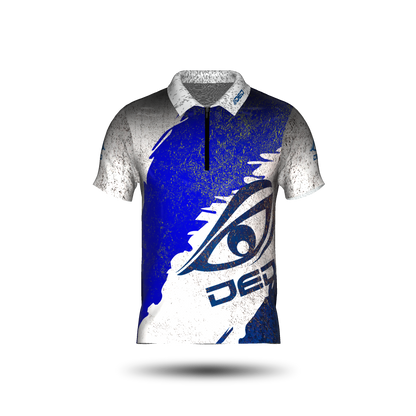 DED White Blue Eye Classic Jersey