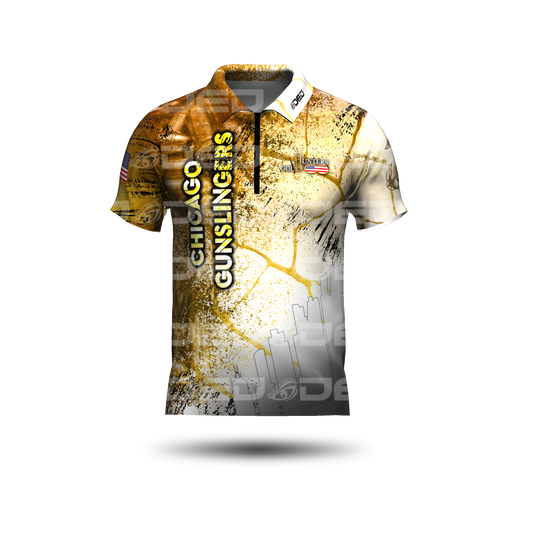 Chicago Gunslinger Gold/White Classic Jersey