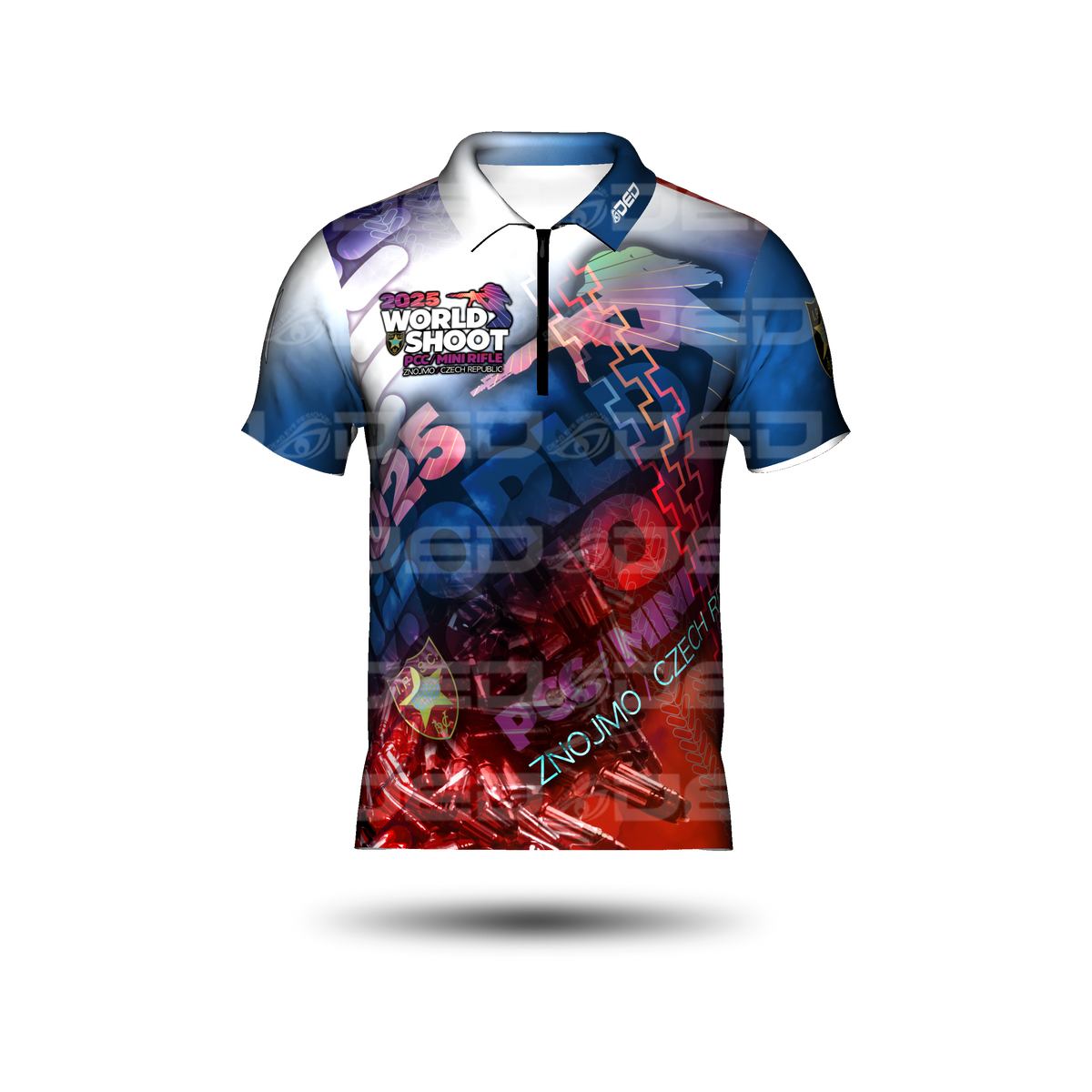 DED PCC World Shoot Mini Rifle Black Classic Jersey V2