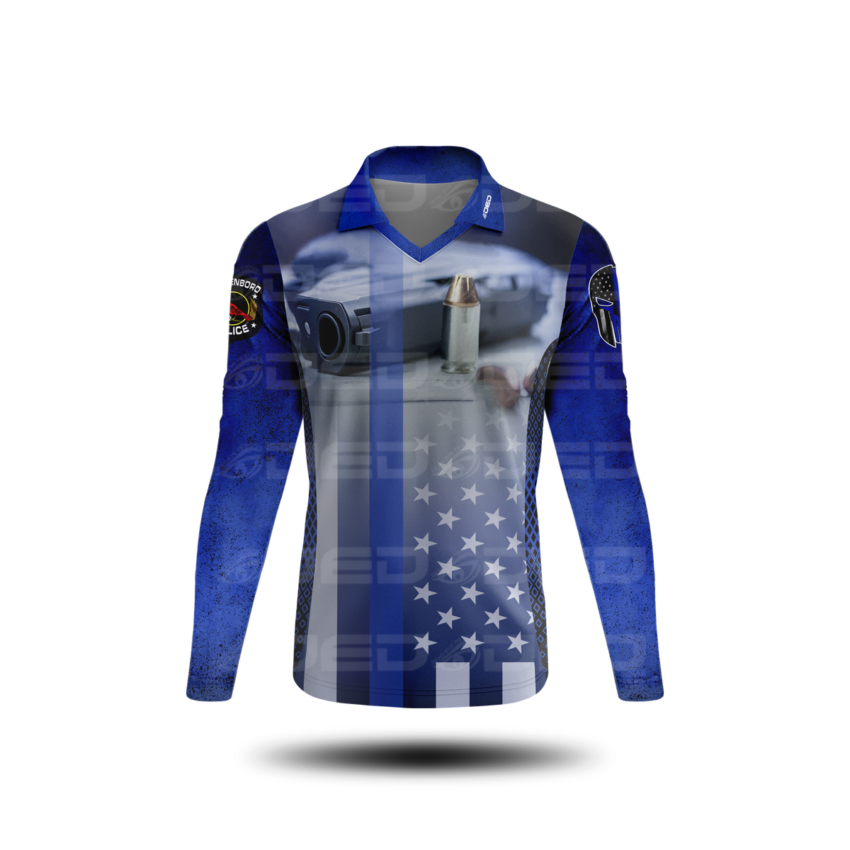 USA Pistol Punisher Police Classic Jersey