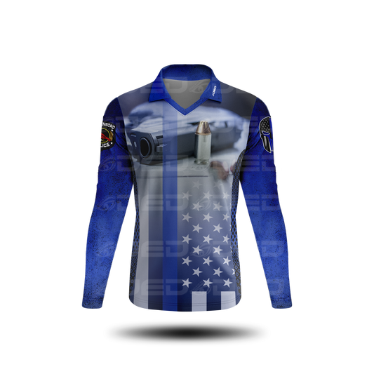 USA Pistol Punisher Police Classic Jersey