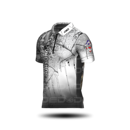 Chicago Gunslingers White Grey Classic Jersey