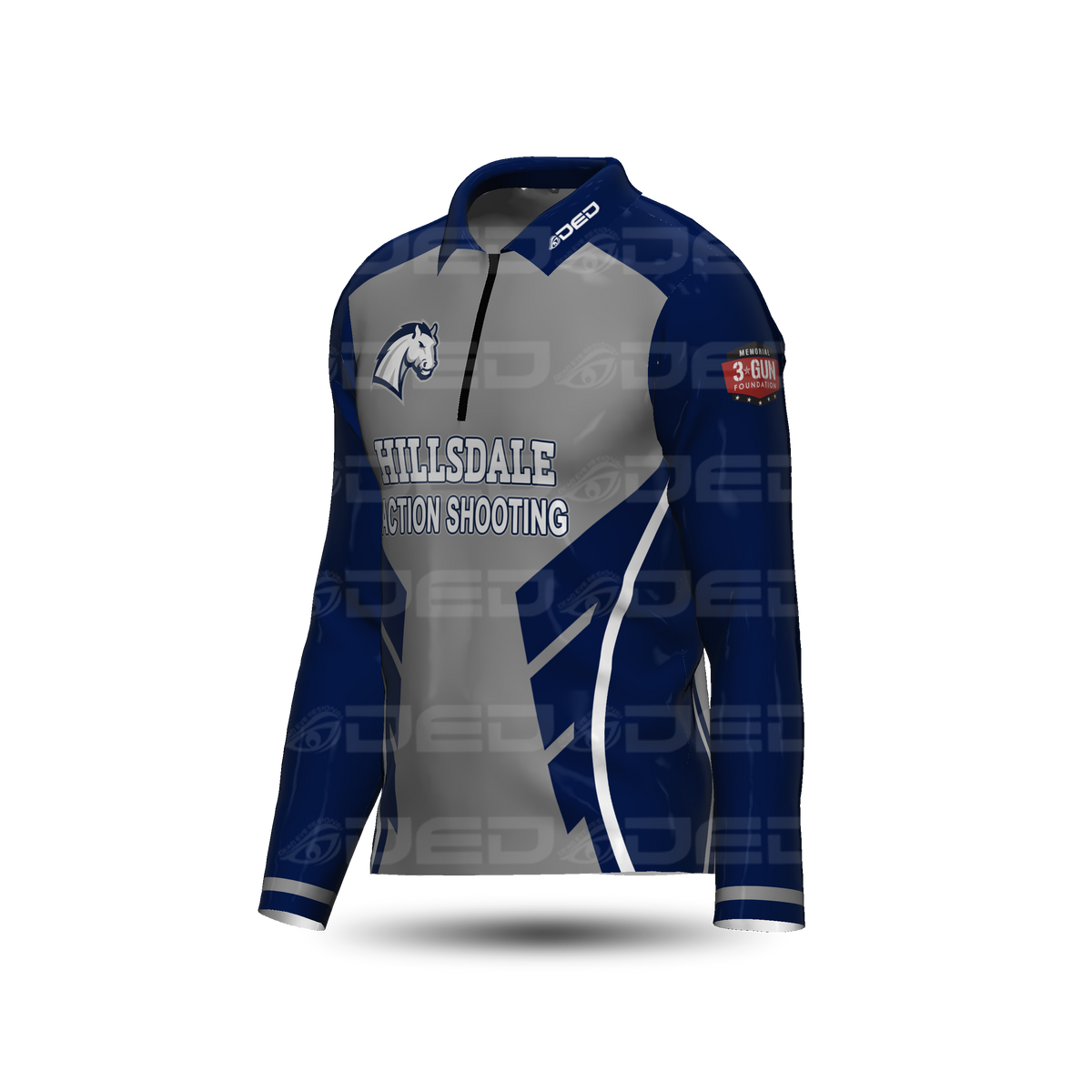 Hillsdale Action Shooting Classic Jersey Long Sleeve