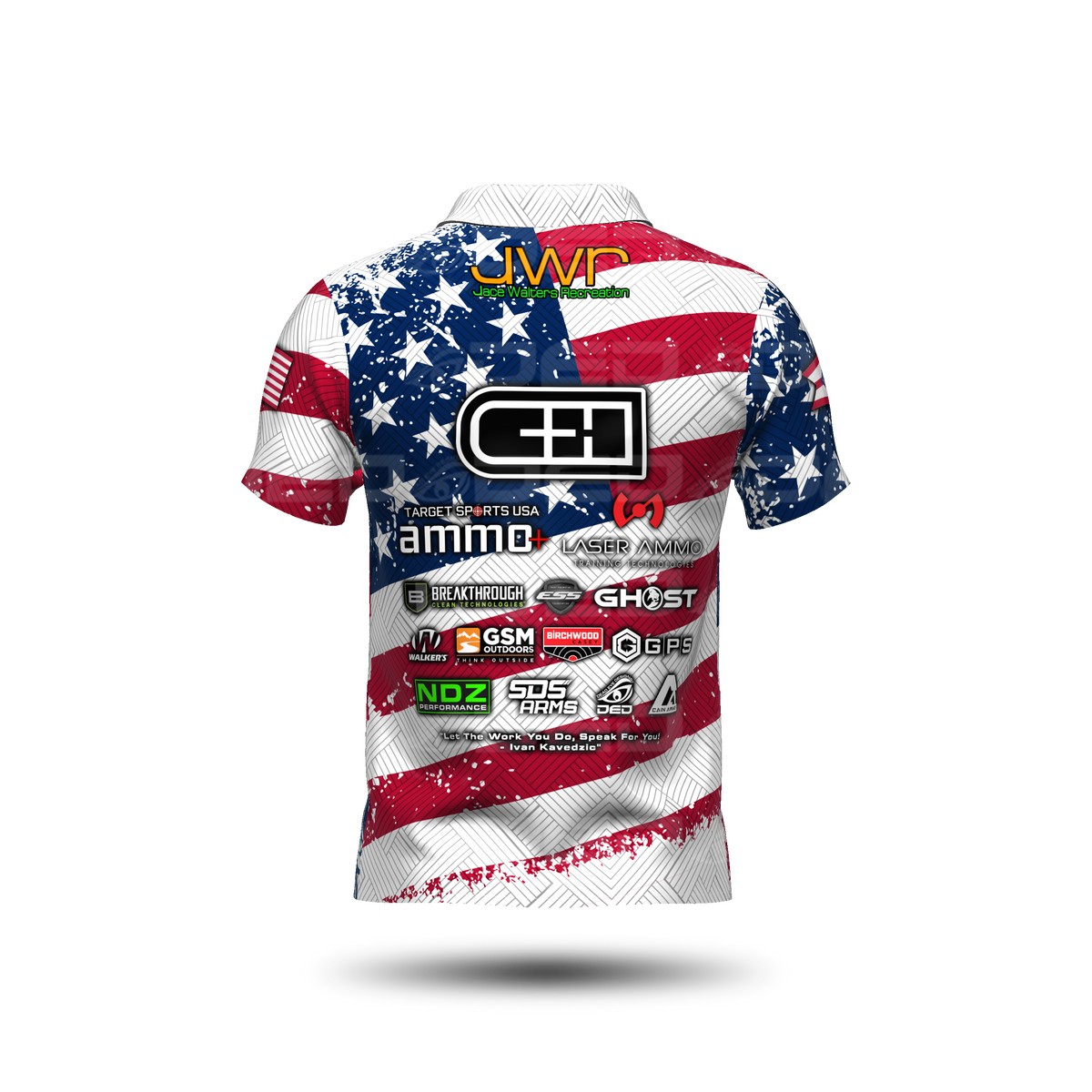 JWR USA Flag Classic Jersey
