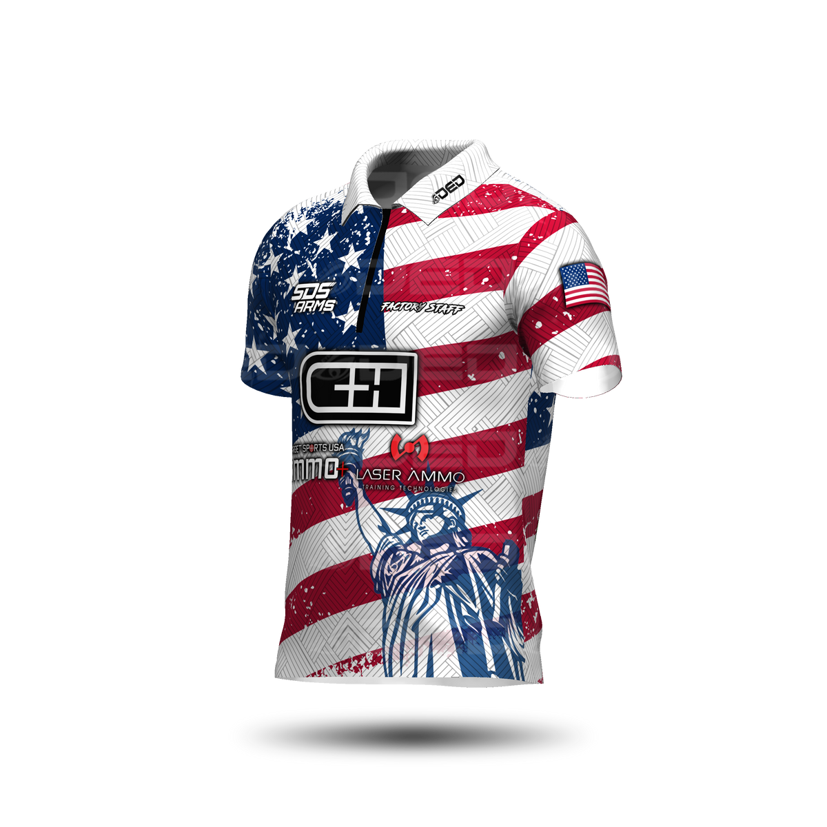 JWR USA Flag Classic Jersey