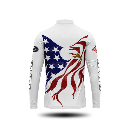 Called 2Arms Gun Range White Classic Jersey Long Sleeve