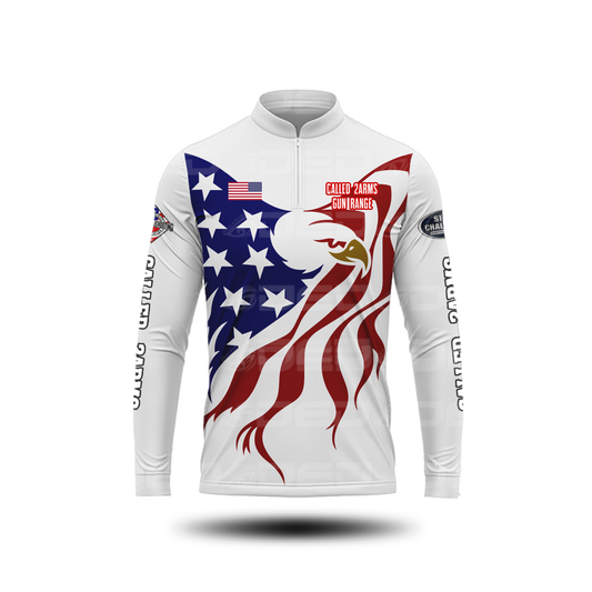 Called 2Arms Gun Range White Classic Jersey Long Sleeve