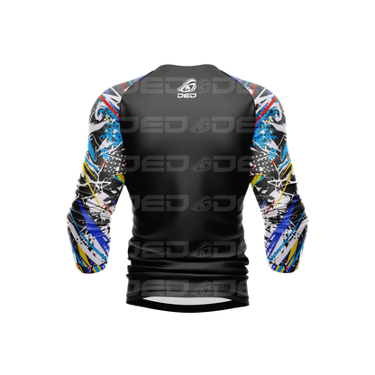 DED SHOT Show Retro Rashguard