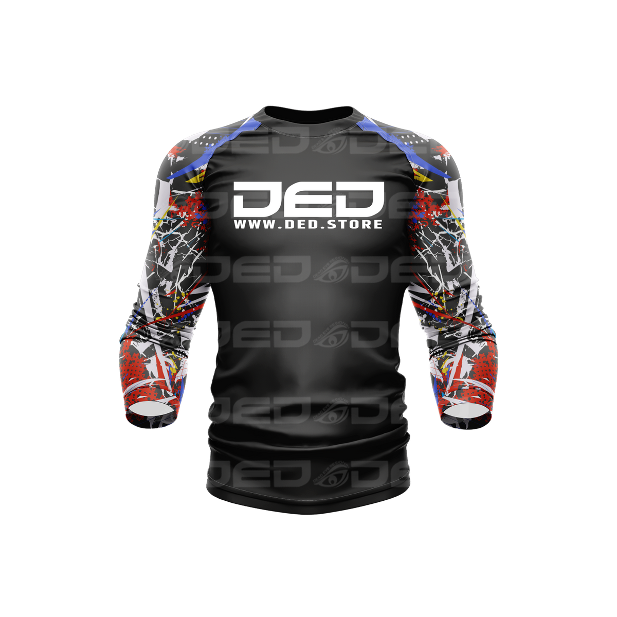 DED SHOT Show Retro Rashguard