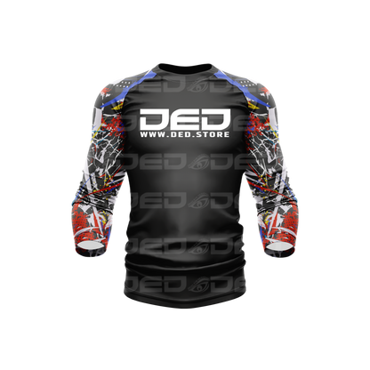 DED SHOT Show Retro Rashguard
