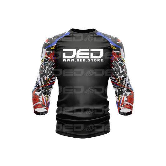 DED SHOT Show Retro Rashguard