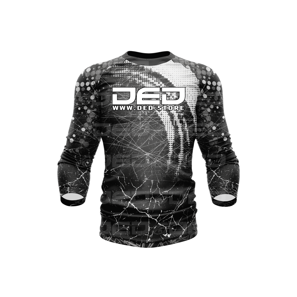 DED SHOT Show Black Rashguard