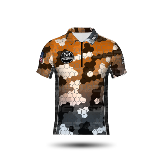 Scottsdale Tactical Honey Comb Orange Classic Jersey V3