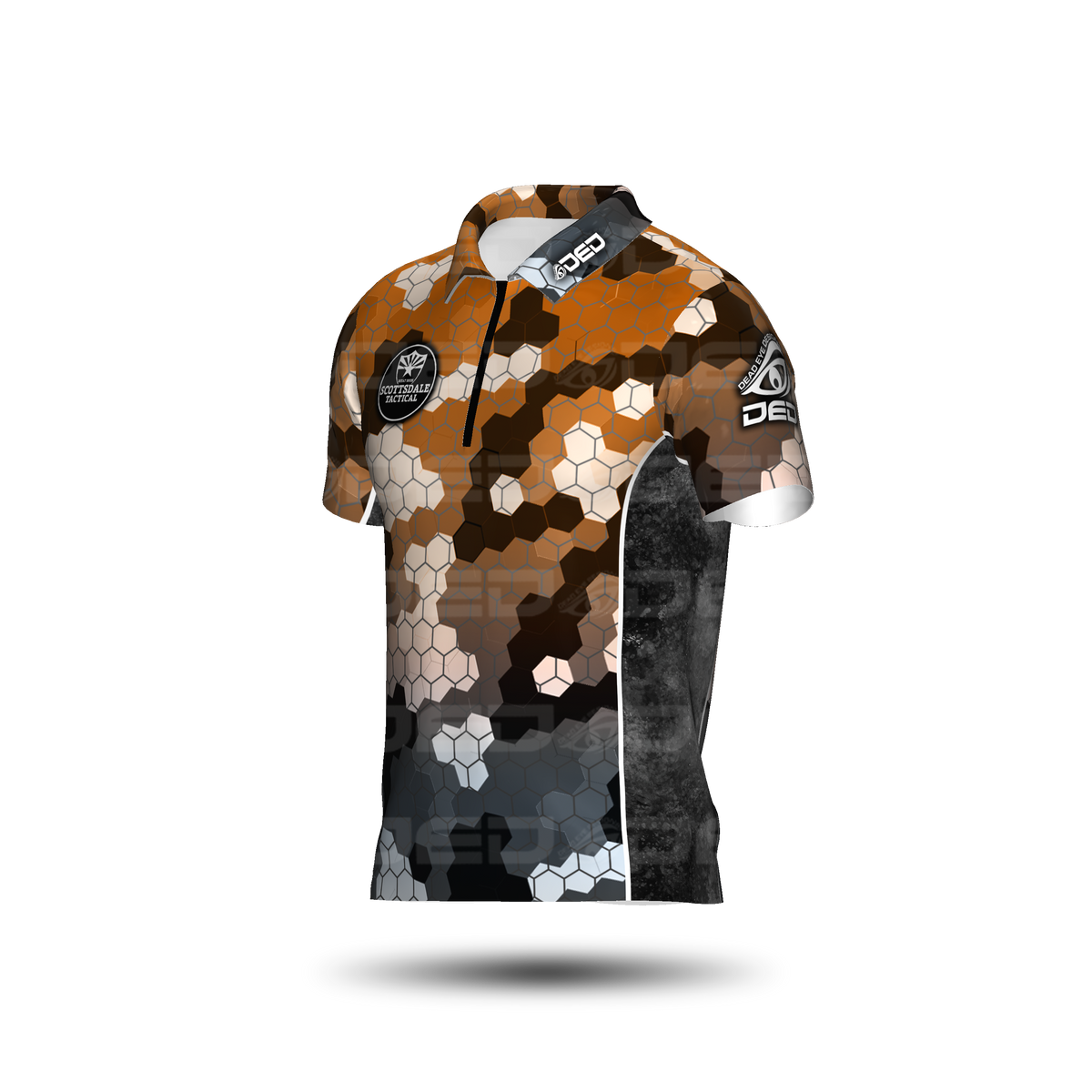 Scottsdale Tactical Honey Comb Orange Classic Jersey V3