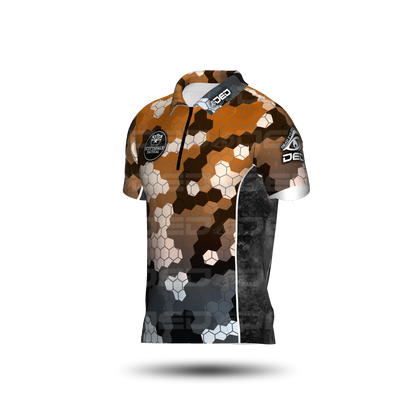 Scottsdale Tactical Honey Comb Orange Classic Jersey V3