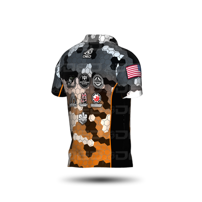 Scottsdale Tactical Honey Comb Orange Classic Jersey V2