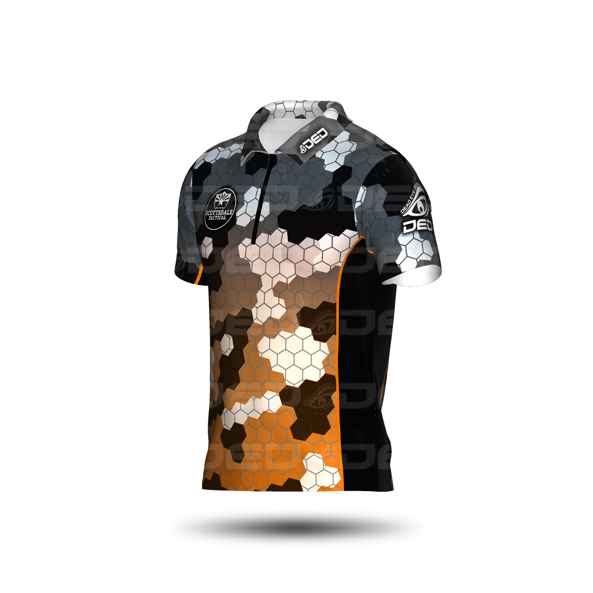 Scottsdale Tactical Honey Comb Orange Classic Jersey V2