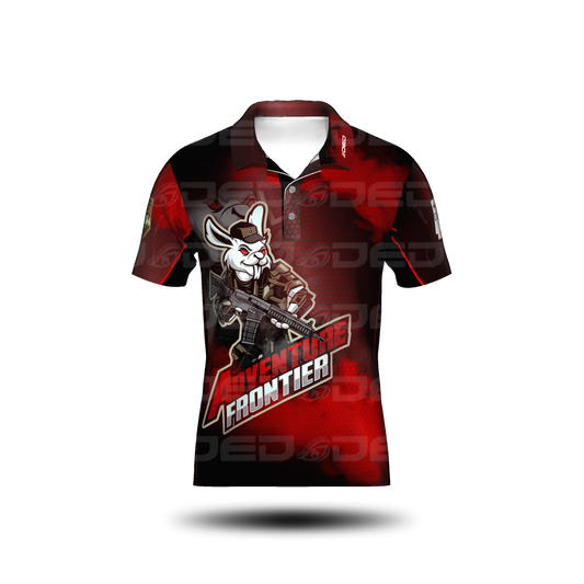 Adventure Frontier Red Open Jersey
