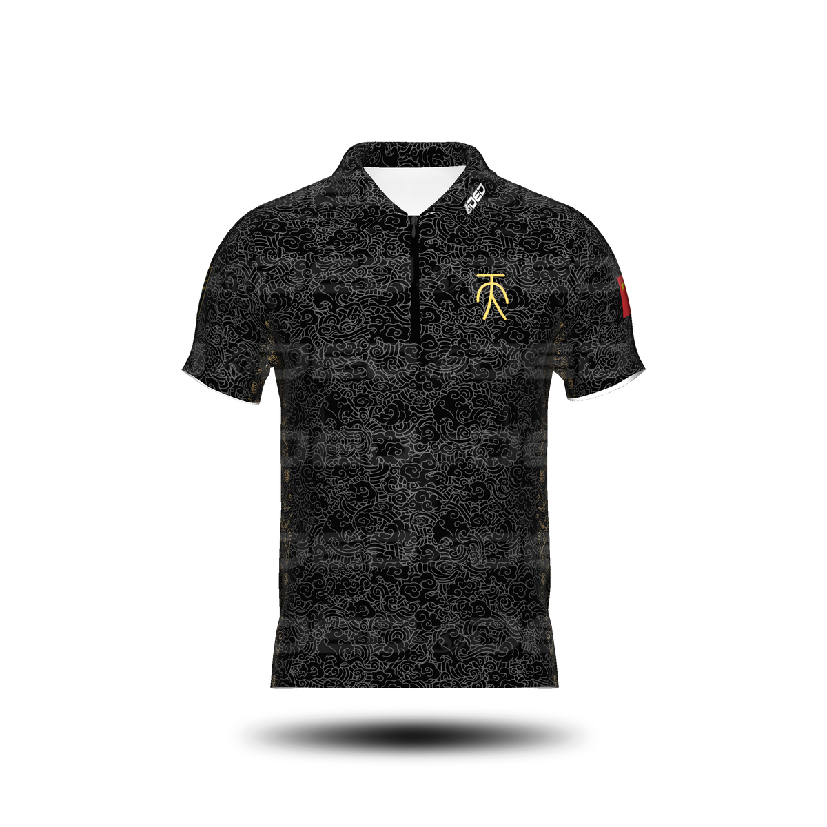 DED Chinese Cloud Plain Open Jersey
