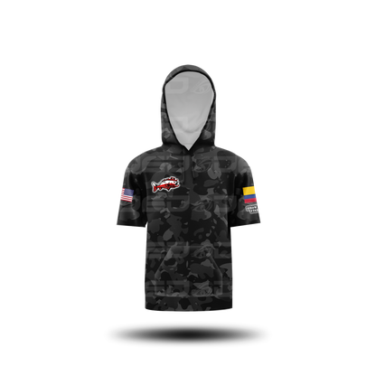 Brownguyz Fishing Camo Black Classic Jersey V2