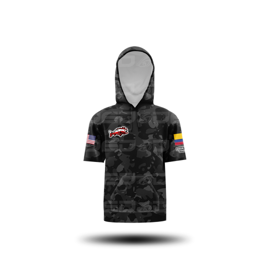 Brownguyz Fishing Camo Black Classic Jersey V2