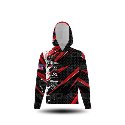 Scars & Stripes Coffee Red Hoodie