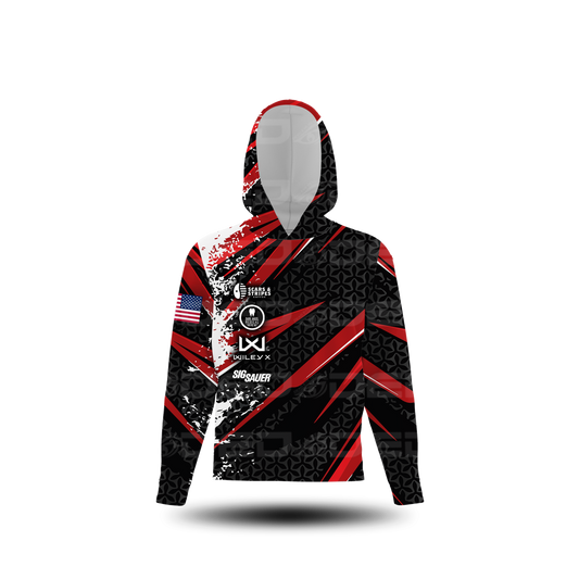 Scars & Stripes Coffee Red Hoodie