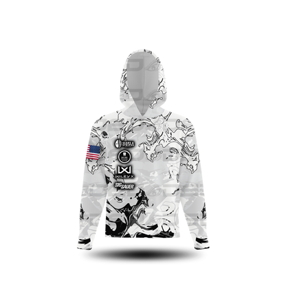Scars & Stripes Coffee White Hoodie