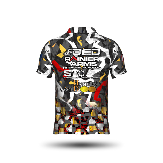 DED Red Gold Metrix Messy Classic Jersey