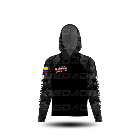 Brownguyz Fishing Plain Camo Black Classic Jersey