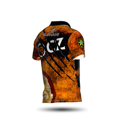 Eemann Tech CZ Shadow 2 Orange Claws Classic Jersey