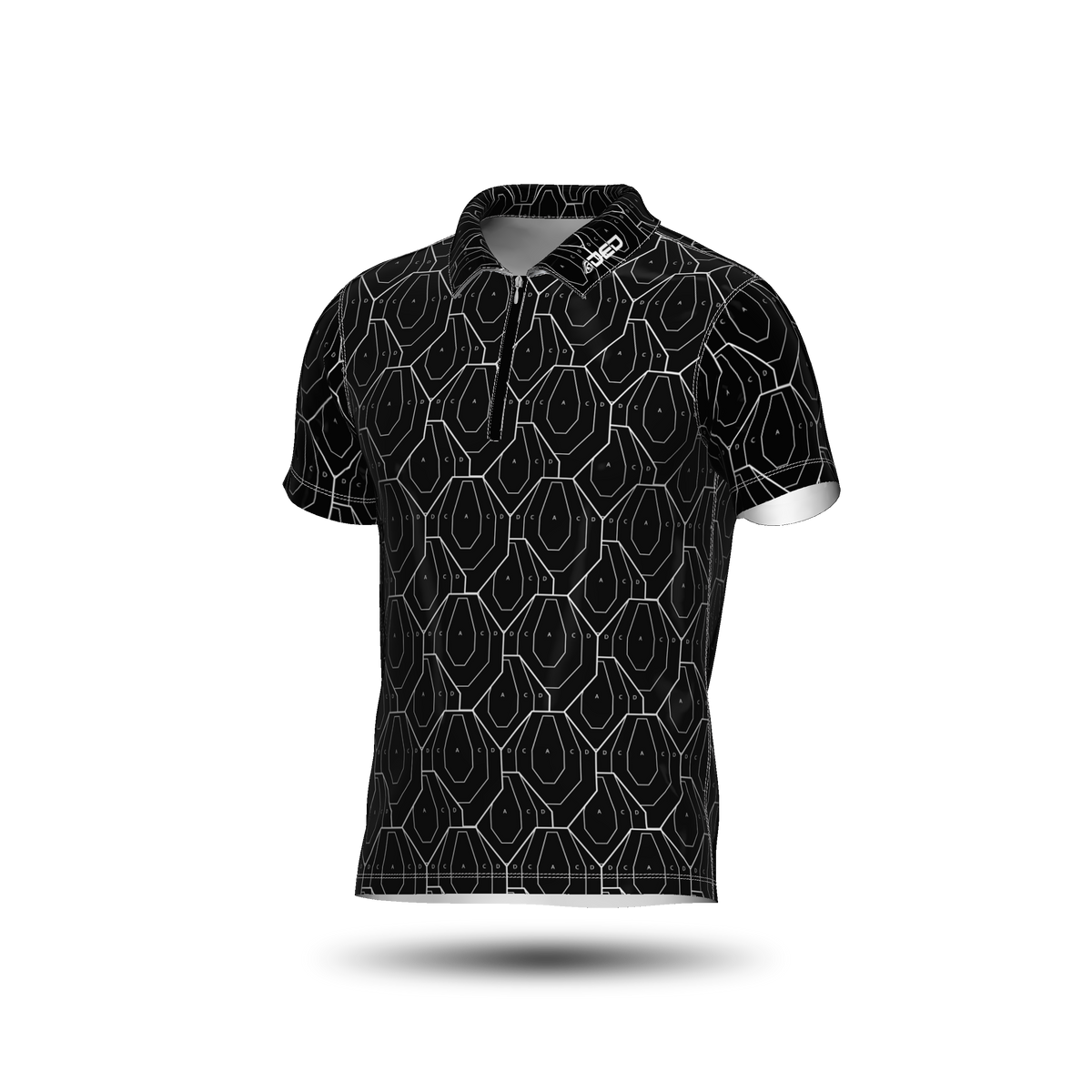 DED IPSC Target Black Classic Jersey