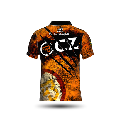 Eemann Tech CZ Shadow 2 Orange Claws Classic Jersey