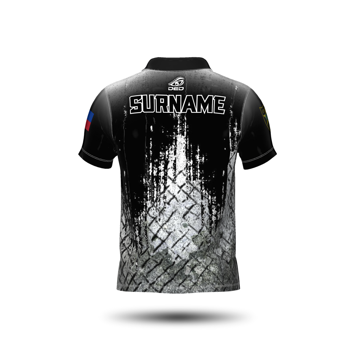 DED PPSA Black Classic Jersey V1