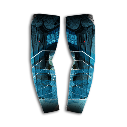 CZ Shadows 2 Blue Arm Sleeves