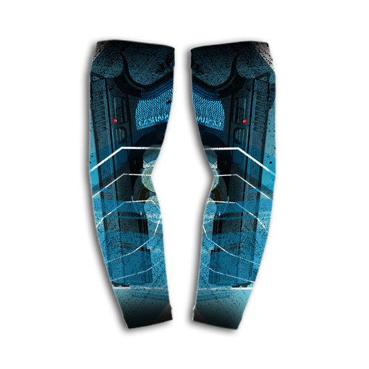 CZ Shadows 2 Blue Arm Sleeves