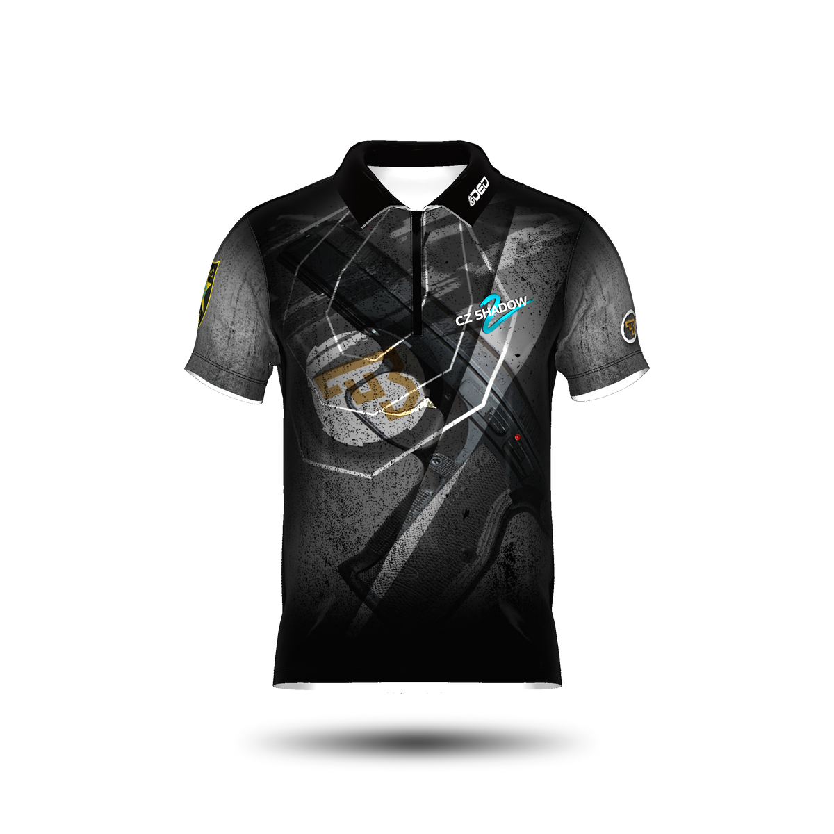 Eemann Tech CZ Shadow Black Classic Jersey