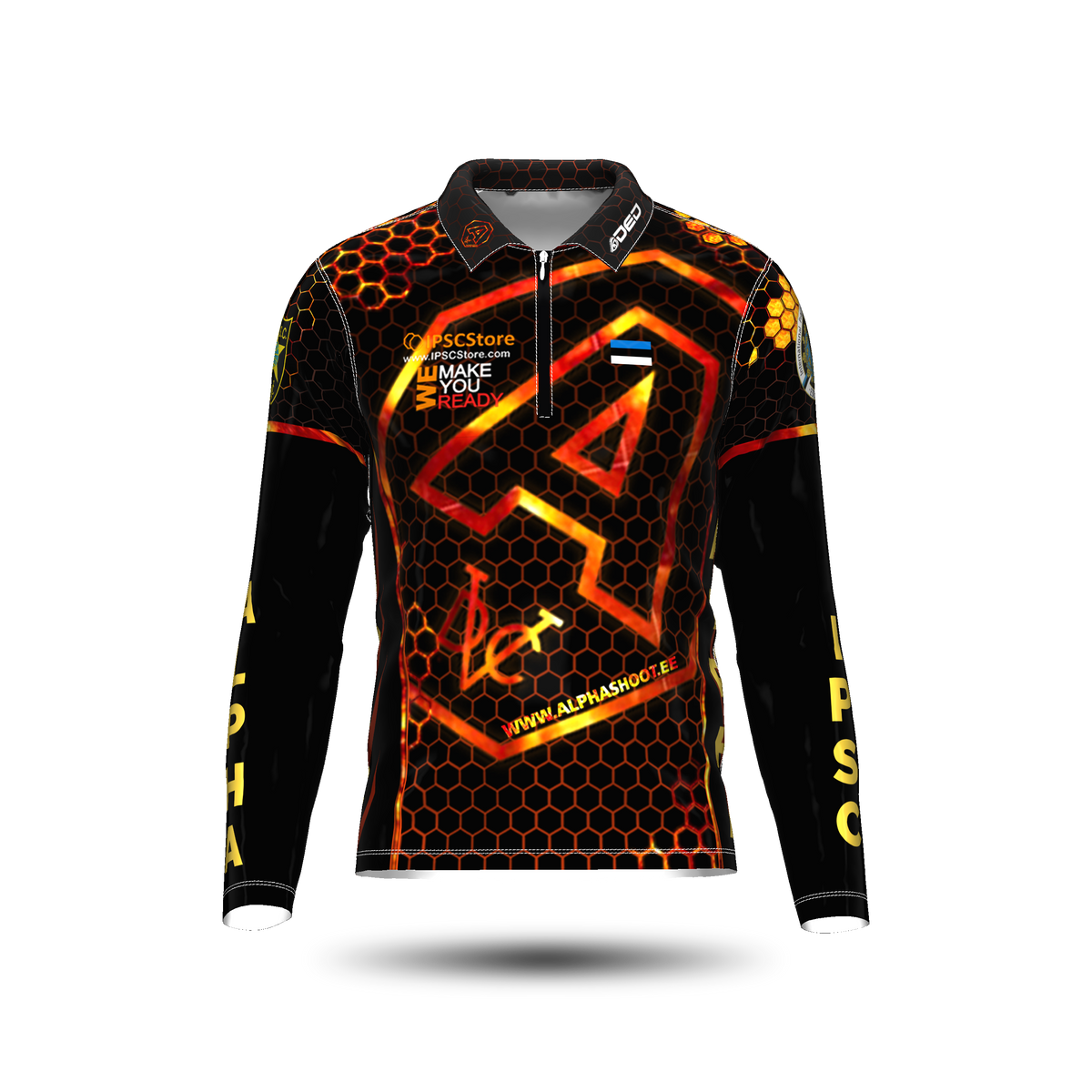 Eemann Tech Alpha Shooting Club Official 2019 Classic Jersey Long Sleeve