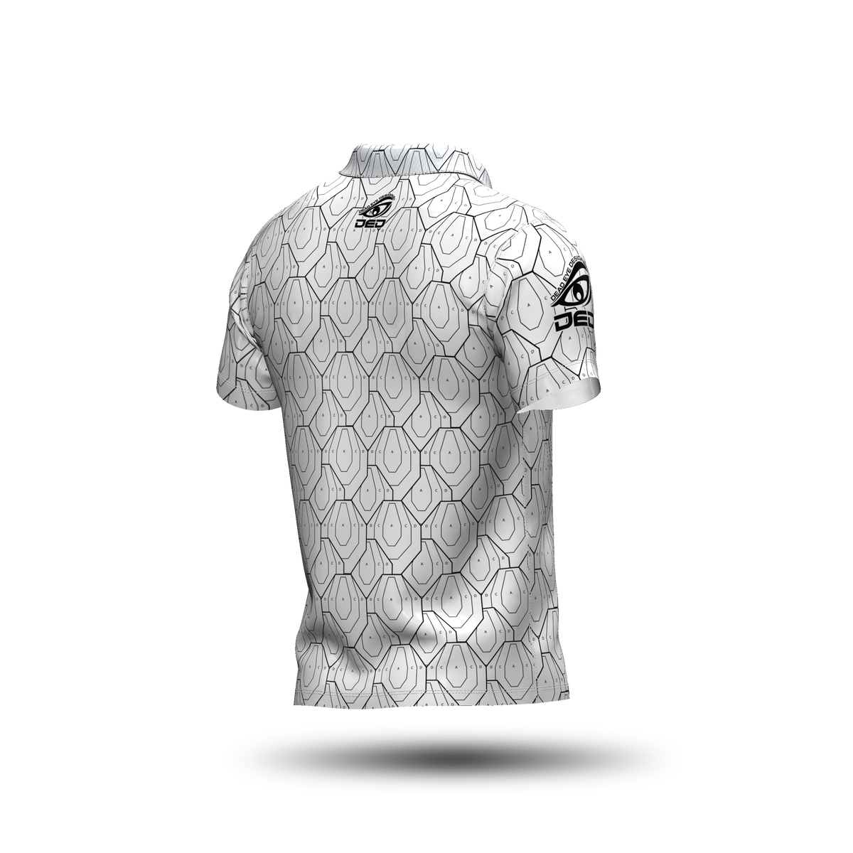 DED IPSC Target White Classic Jersey