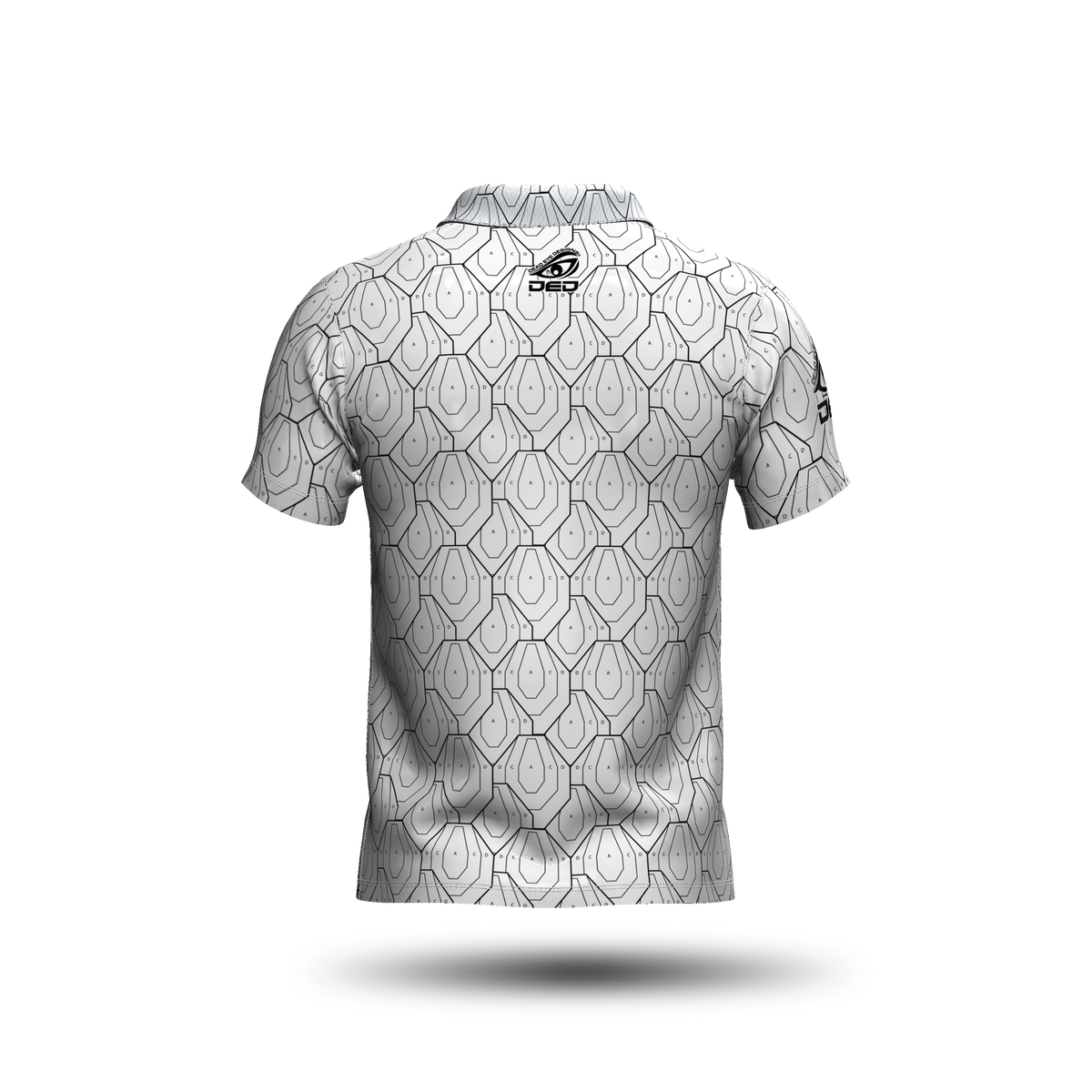 DED IPSC Target White Classic Jersey