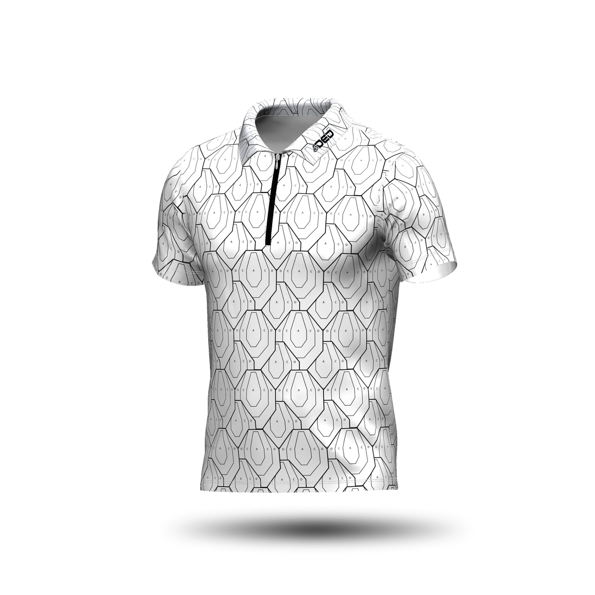DED IPSC Target White Classic Jersey